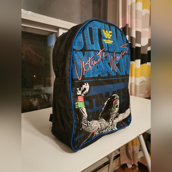 wwf Other - Ultimate Warrior kid's backpack